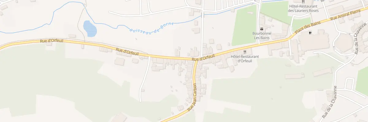 Plan du 63 Rue d’Orfeuil à Bourbonne-les-Bains
