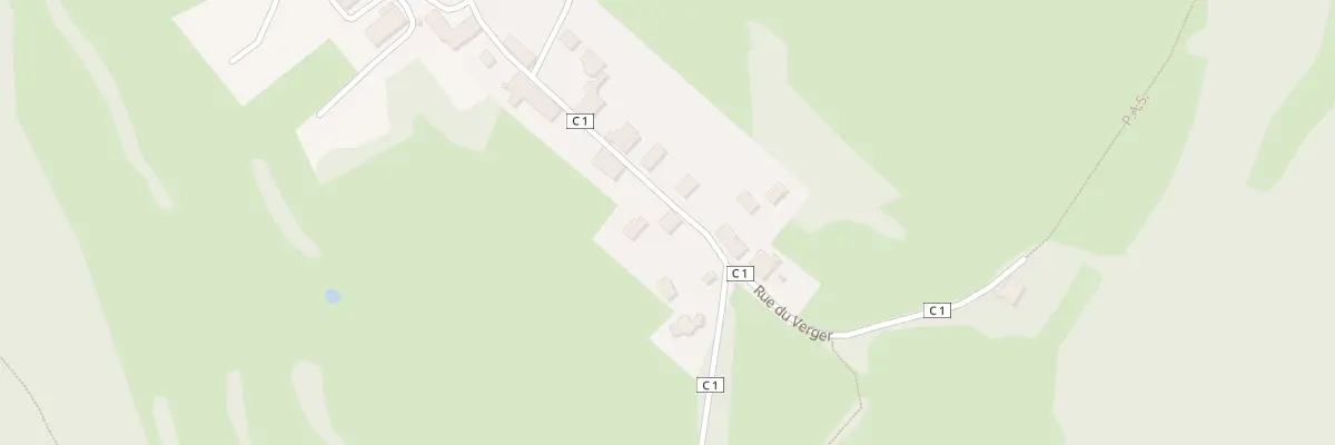 Plan du 542 Rue du Verger à Échallon