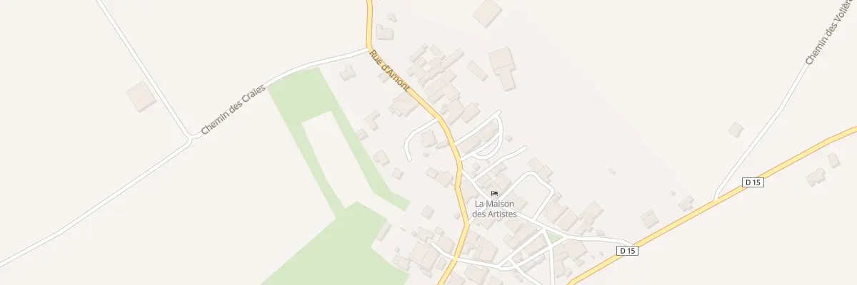 Plan du 5 Rue d’Amont à Chenevrey-et-Morogne