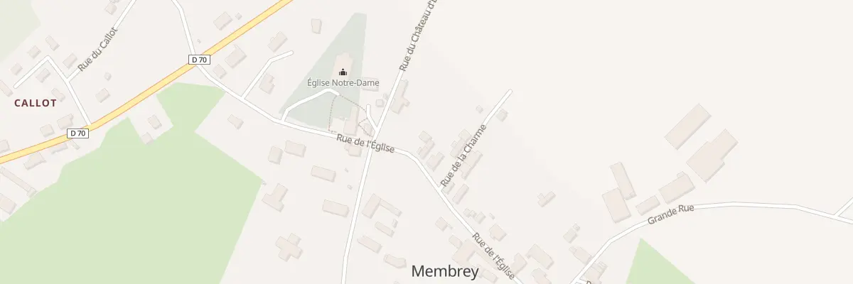 Plan du 18 Rue de l’Eglise à Membrey