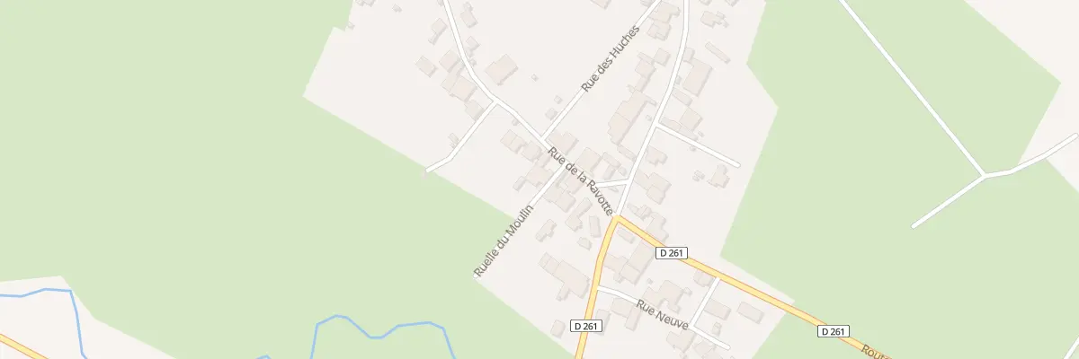 Plan du 1 Rue de la Ravotte à Membrey