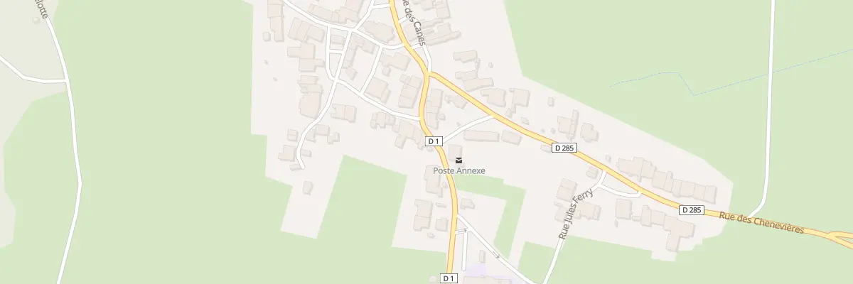 Plan du 6 Rue des Grands Pres à La Roche-Morey