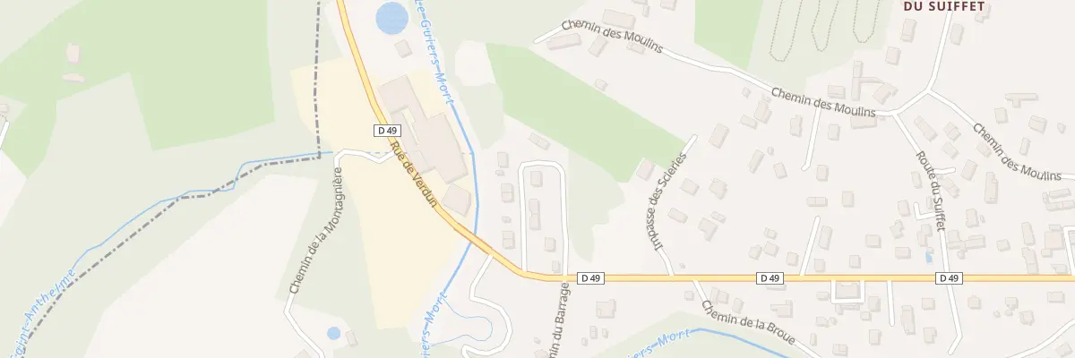 Plan du 5134 Rue de Verdun à Entre-deux-Guiers