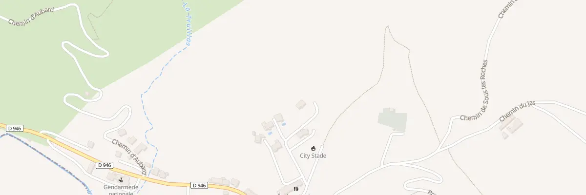 Plan du 7052 Les Combes de la Ribiere à Saint-Vincent-sur-Jabron
