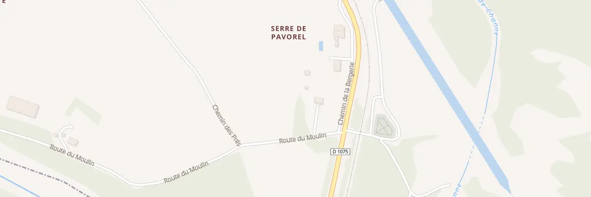 Plan du 5028 Serre de Pavorel à Montrond