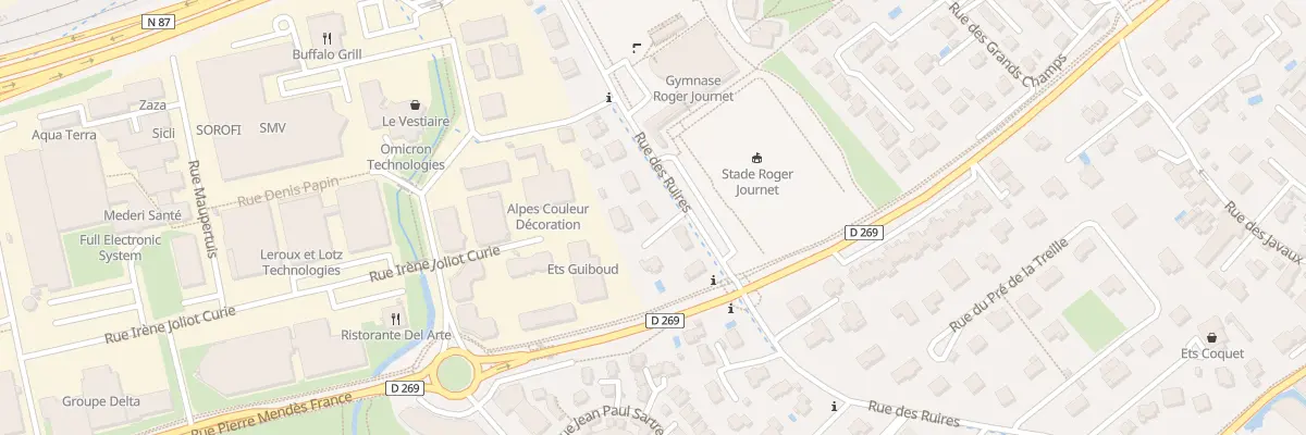 Plan du 33 Rue des Ruires à Eybens