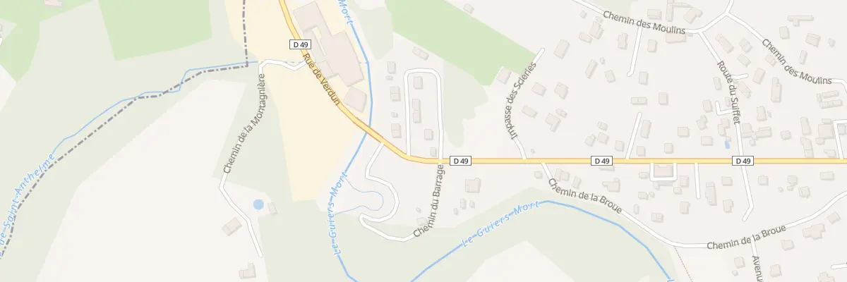 Plan du 5131 Rue de Verdun à Entre-deux-Guiers
