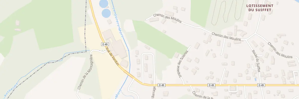 Plan du 5135 Rue de Verdun à Entre-deux-Guiers