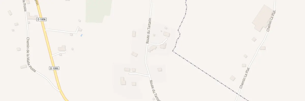 Plan du 574 Rte du Tartarin aux Échelles