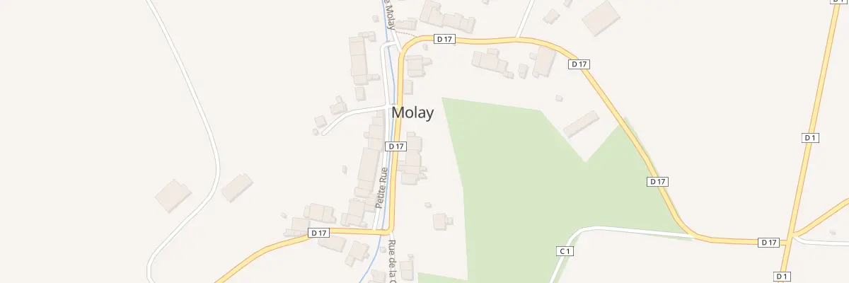 Plan du 8 Rue Grande Rue à Molay