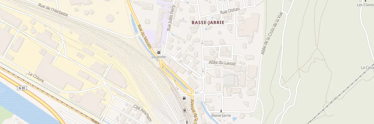 Plan du 62 Av Georges Clémenceau à Jarrie
