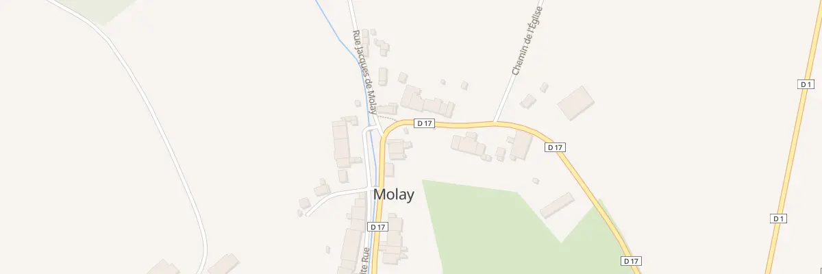 Plan du 2 Pl du Docteur Valnet à Molay