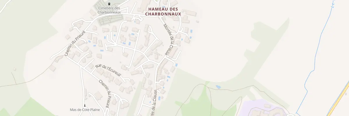 Plan du 534 Mte de la Creuse à Jarrie