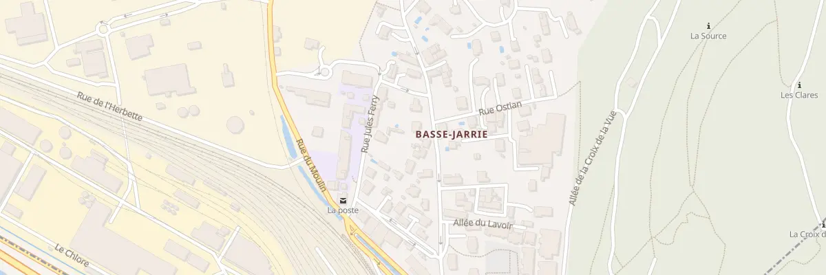 Plan du 157 Rue Benoît Duperrier à Jarrie