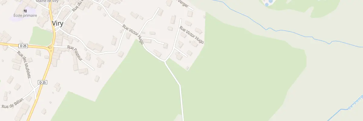 Plan du 28 Rue Victor Hugo à Viry