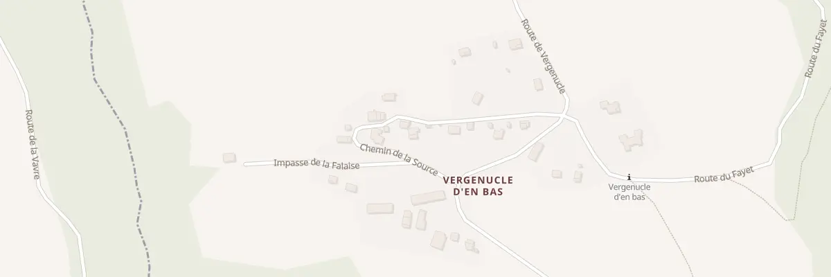 Plan du 173 Che de la Source à Dullin