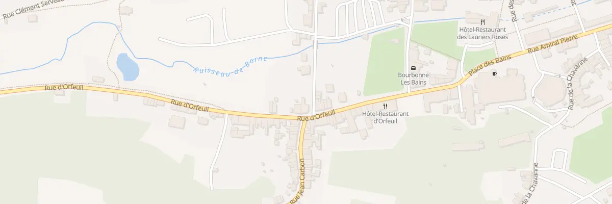 Plan du 46 Rue de l’Hôtel Dieu à Bourbonne-les-Bains