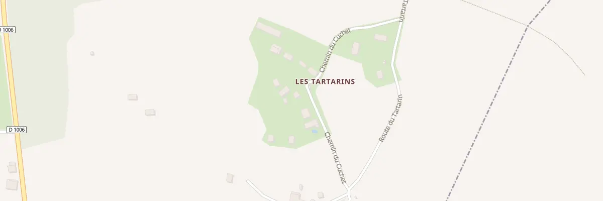 Plan du 190 Che du Cuchet aux Échelles