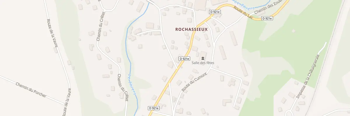 Plan de Rochassieux à La Bridoire