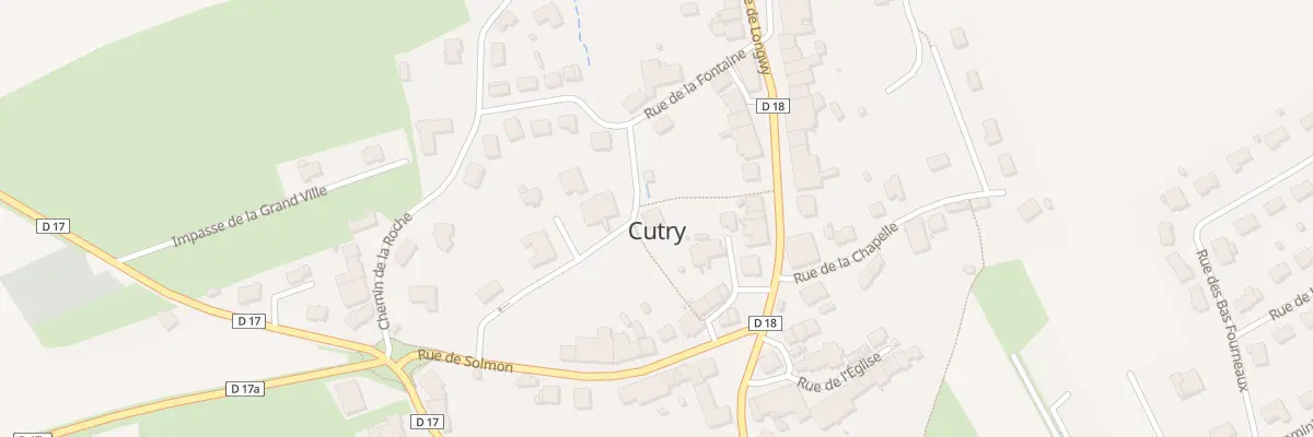 Plan du 4B Rue de la Fontaine à Cutry