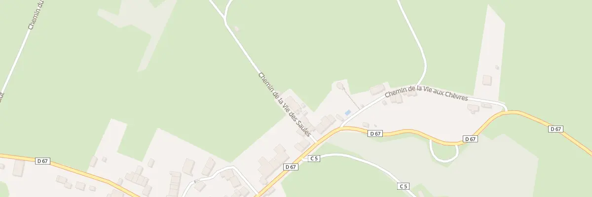 Plan du 70 Che de la Vie des Saules à Vertamboz