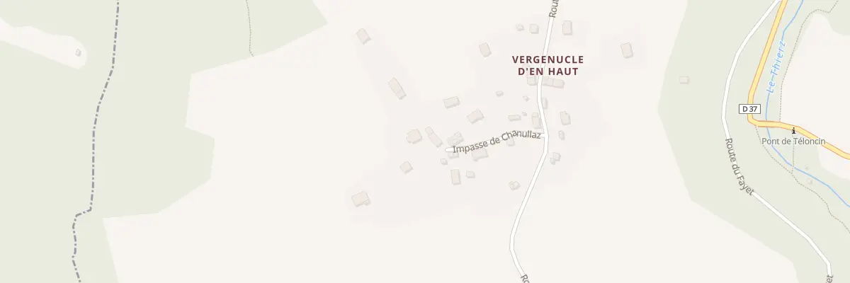Plan du 157 Imp de Chanullaz à Dullin