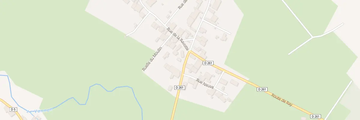 Plan du 5 Pl de la Fontaine à Membrey