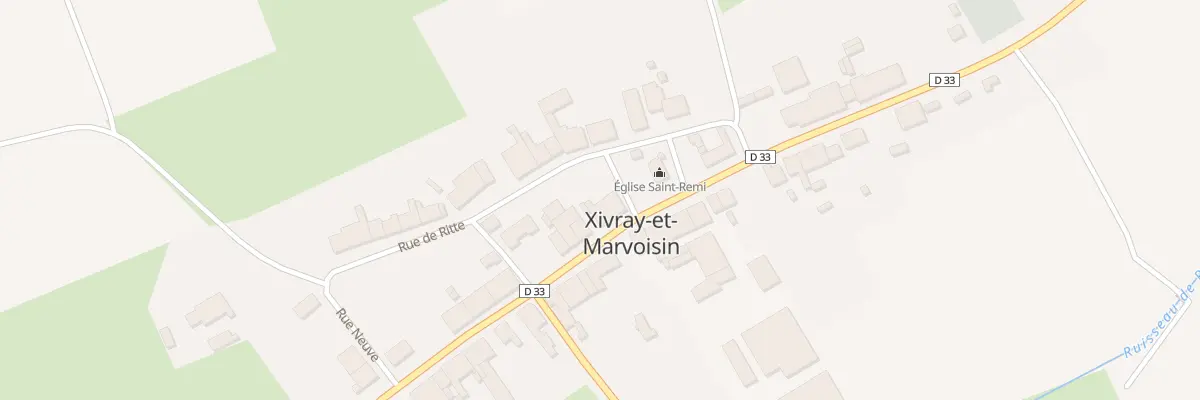 Plan du 15 Rue Principale à Xivray-et-Marvoisin