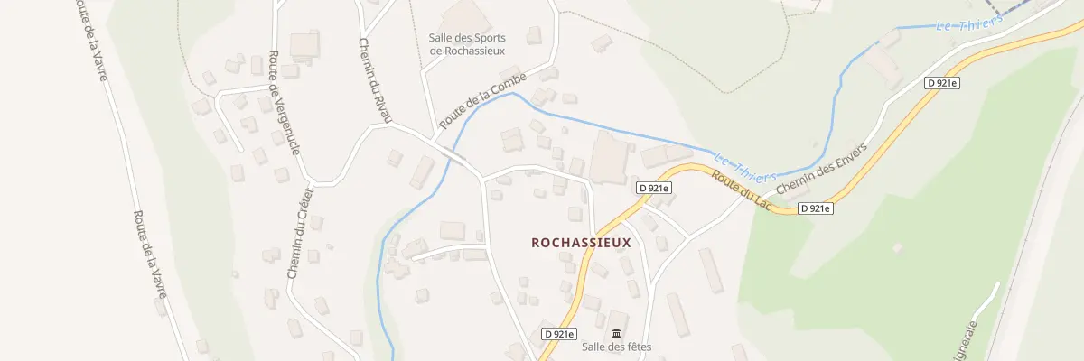 Plan du 242 Rte de Rochassieux à La Bridoire