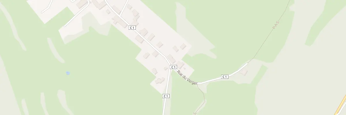 Plan du 587 Rue du Verger à Échallon