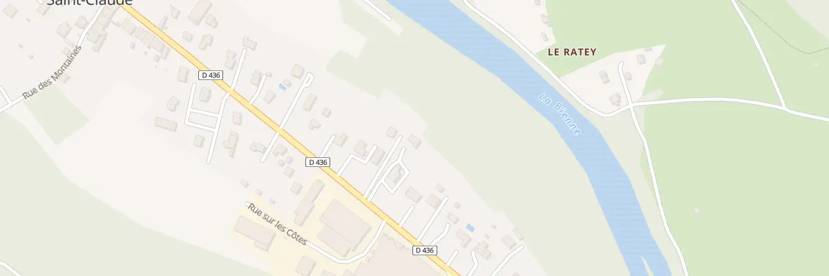 Plan du 1220 Rte de la Vallée à Vaux-lès-Saint-Claude
