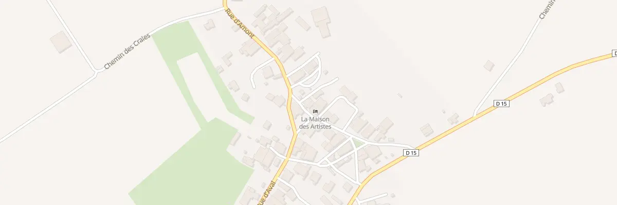Plan du 16 Rue de la Poterie à Chenevrey-et-Morogne