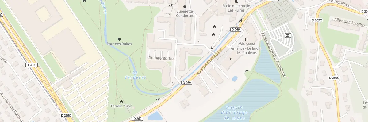 Plan du 9 Rue Montesquieu à Eybens
