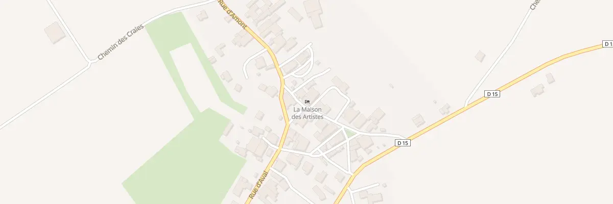 Plan du 14 Rue de la Poterie à Chenevrey-et-Morogne