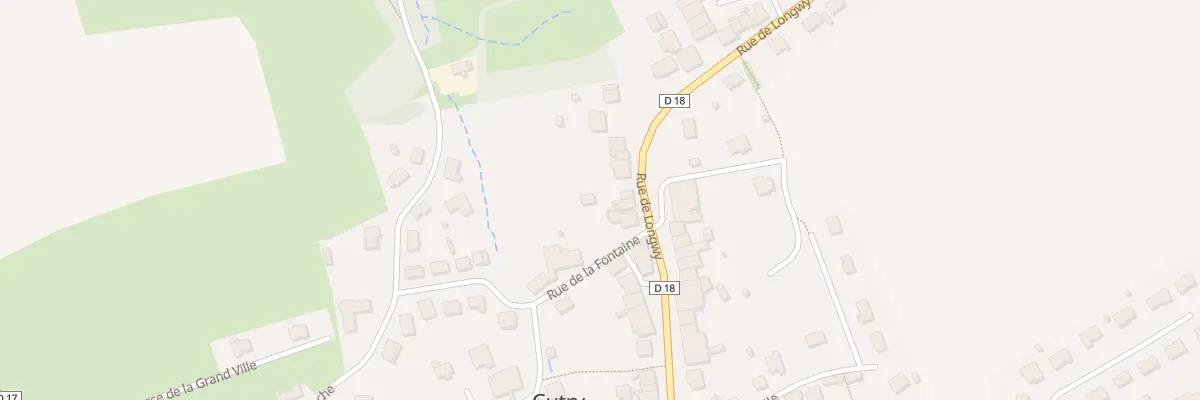 Plan du 20 Rue de Longwy à Cutry