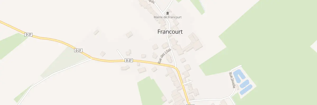 Plan du 4 Rue des Lilas à Francourt