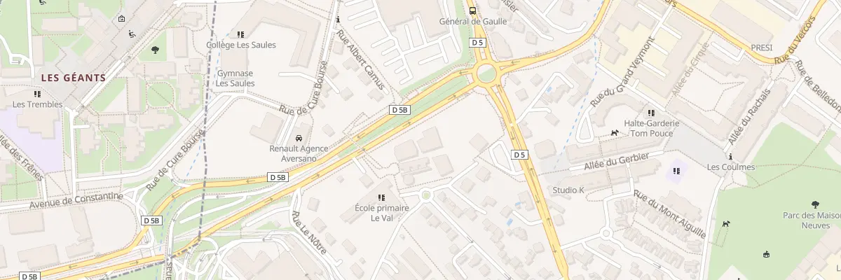 Plan du 4 Av General de Gaulle à Eybens