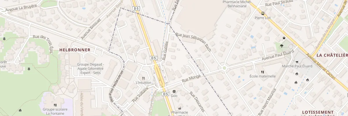 Plan du 4 Rue Galilée à Eybens