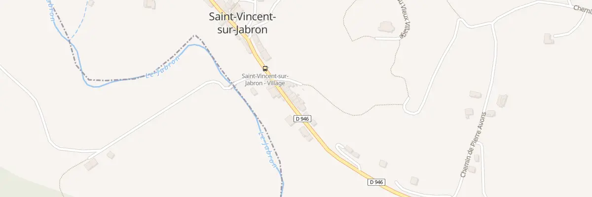 Plan du 5051 La Ribiere à Saint-Vincent-sur-Jabron