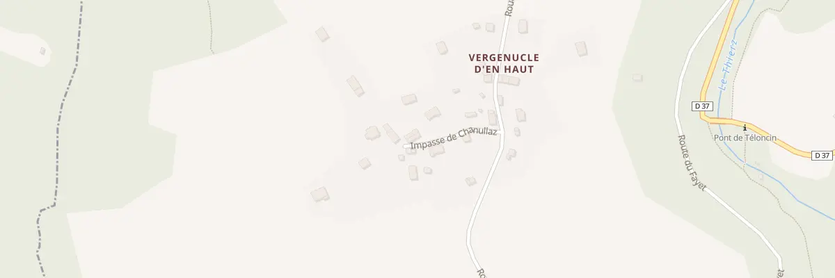Plan du 104 Imp de Chanullaz à Dullin
