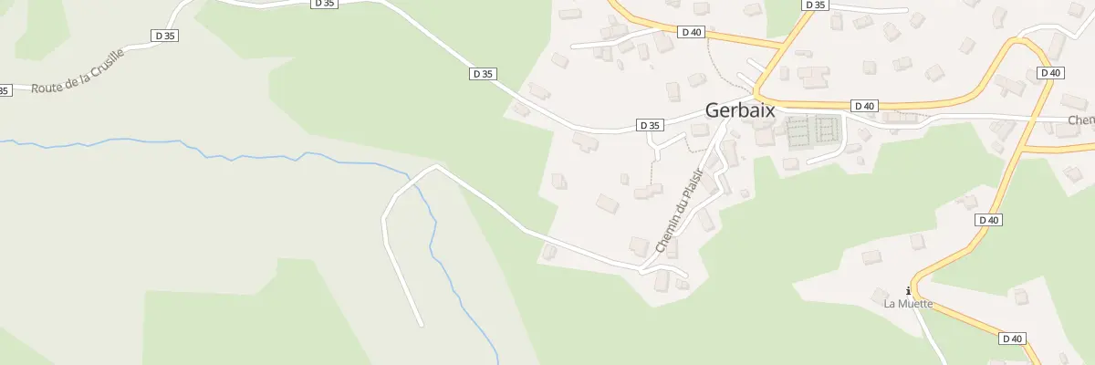 Plan du 5176F Le Plaisir à Gerbaix