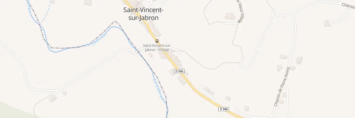 Plan du 5050 La Ribiere à Saint-Vincent-sur-Jabron