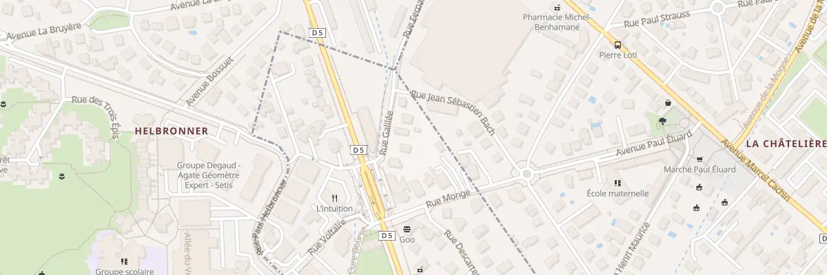 Plan du 6 Rue Galilée à Eybens