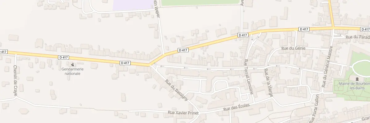 Plan du 68 Rue Walferdin à Bourbonne-les-Bains