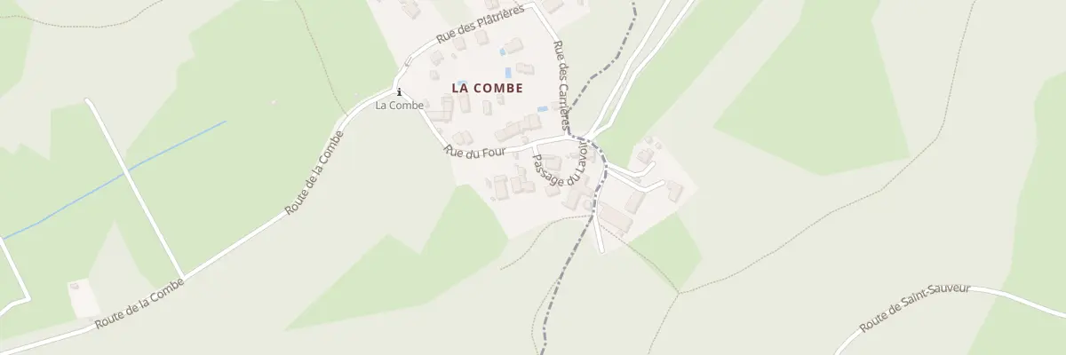Plan du 3 Pas du Lavoir à Champ-sur-Drac