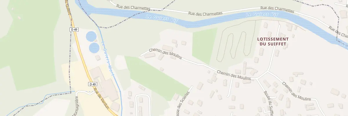 Plan du 5245 Le Suiffet à Entre-deux-Guiers