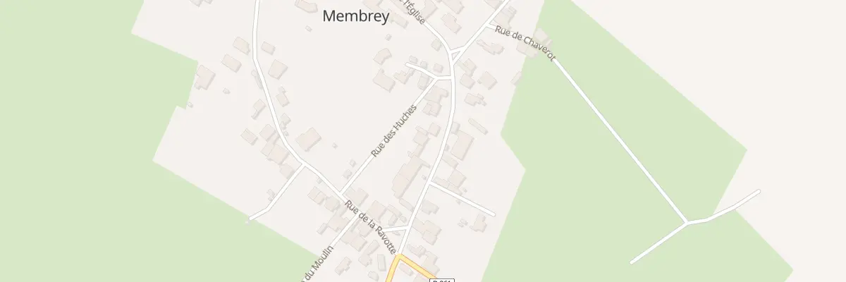 Plan du 7 Gr Grande Rue à Membrey