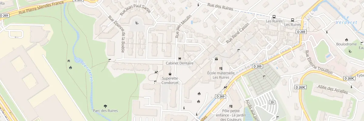 Plan du 14 Rue Aristide Briand à Eybens
