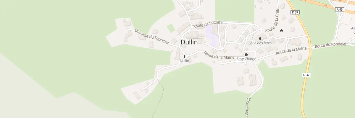 Plan du 371 Rte de la Mairie à Dullin