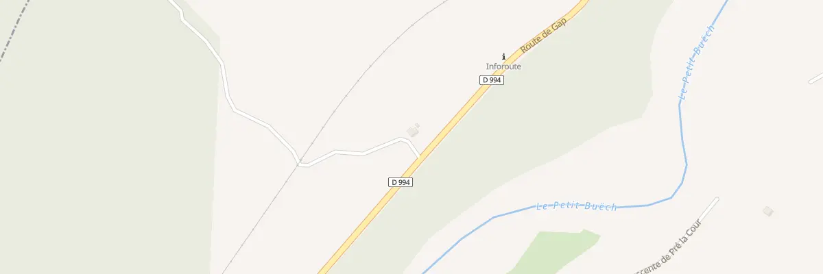 Plan du 2207 Rte de Gap à La Bâtie-Montsaléon